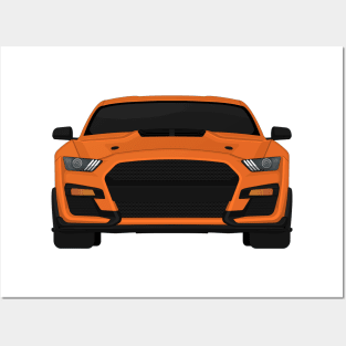 Shelby GT500 2020 Twister-Orange Posters and Art